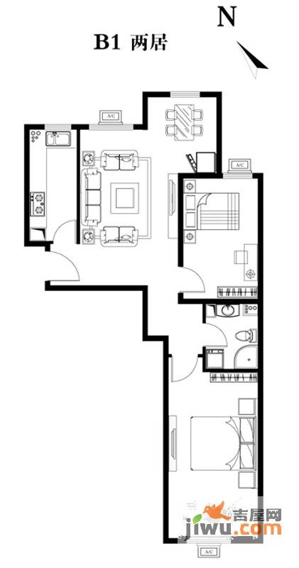 建工双合家园公租房_建工双合家园建工双合家园c201楼座图户型图