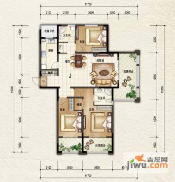 南京阳光帝景户型图-房型图-平面图-吉屋网