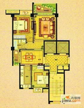 (尾盘)华泰国际新城八期2房户型户型图