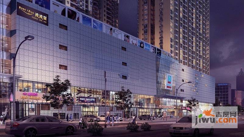 名门盛世外景图 效果图洛阳涧西区名门盛世 高清图片