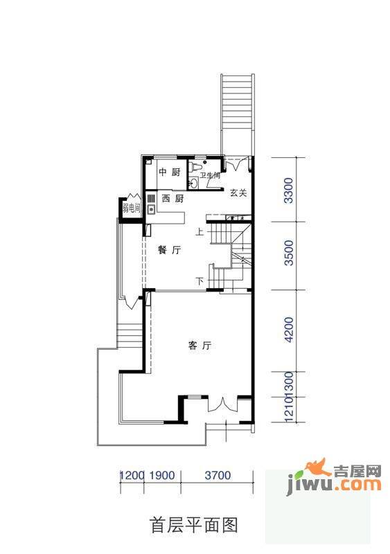 世佳别墅5室6厅5卫342㎡户型图