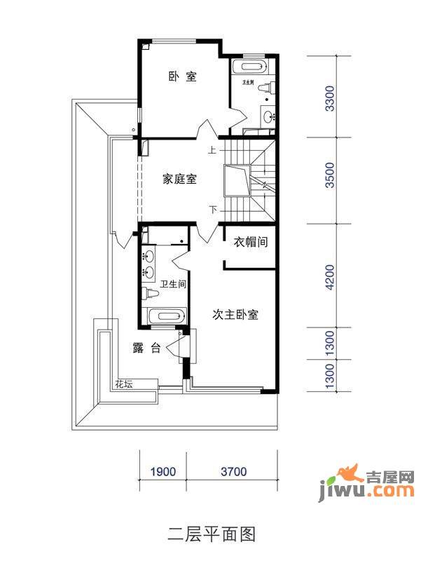 世佳别墅5室7厅5卫507㎡户型图