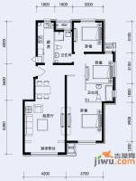 北京苏活3室2厅2卫120㎡户型图