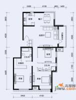 北京苏活3室2厅2卫120㎡户型图