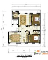 绿城北京诚园5室2厅3卫307㎡户型图