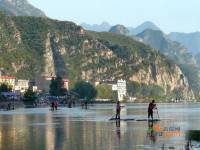 华银天鹅湖实景图图片