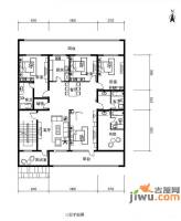 田园牧歌3室3厅2卫户型图