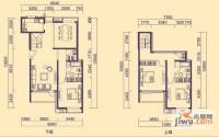 中海城3室2厅2卫176.2㎡户型图