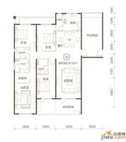 富力丹麦小镇(别墅、花园洋房)4室2厅3卫186㎡户型图