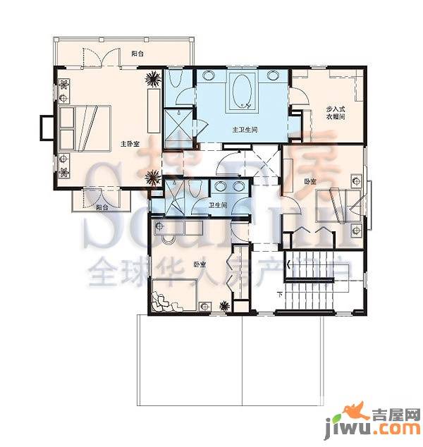 纳帕尔湾4室0厅2卫户型图