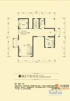 澜溪庄园1室2厅1卫354.1㎡户型图