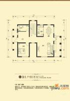 澜溪庄园1室2厅1卫293.4㎡户型图