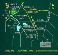 香江别墅位置交通图图片