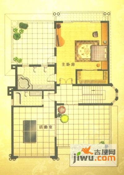 金湾领海独墅6室3厅6卫520㎡户型图