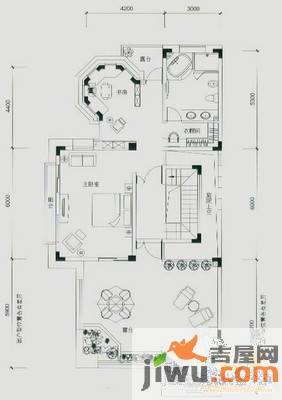 君山又一峰5室3厅4卫580㎡户型图