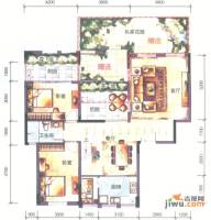 中惠香樟绿洲4室3厅2卫230㎡户型图