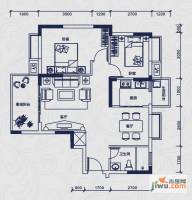 丰泽园2室2厅1卫80.2㎡户型图