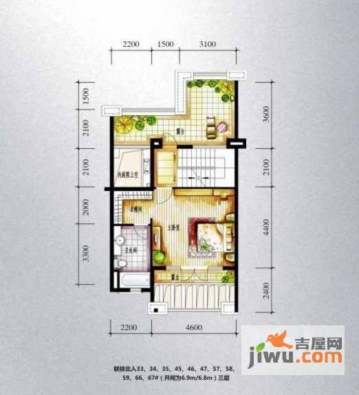 保利红珊瑚4室2厅4卫193㎡户型图