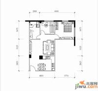 东方新天地大厦2室2厅1卫93.7㎡户型图