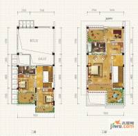 东方新城6室3厅4卫294.5㎡户型图