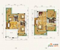 东方新城6室4厅5卫275.3㎡户型图