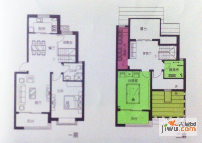 正承名筑3室3厅2卫136㎡户型图