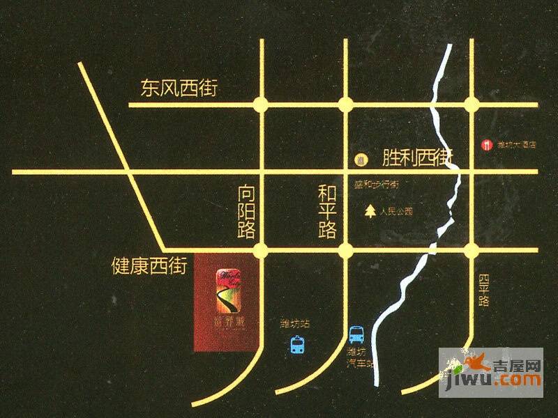 中经世界城位置交通图图片