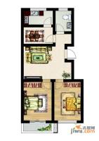 隆盛花园2室2厅1卫104.1㎡户型图
