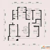 滨海弘润金茂府4室2厅2卫143㎡户型图