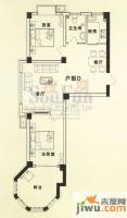 青青家园2室2厅1卫98.2㎡户型图