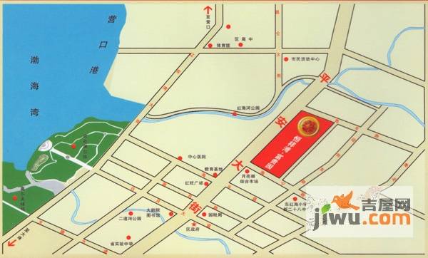 恒祥湾富贵园位置交通图