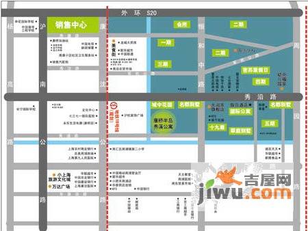 康桥半岛秀溪公寓位置交通图图片