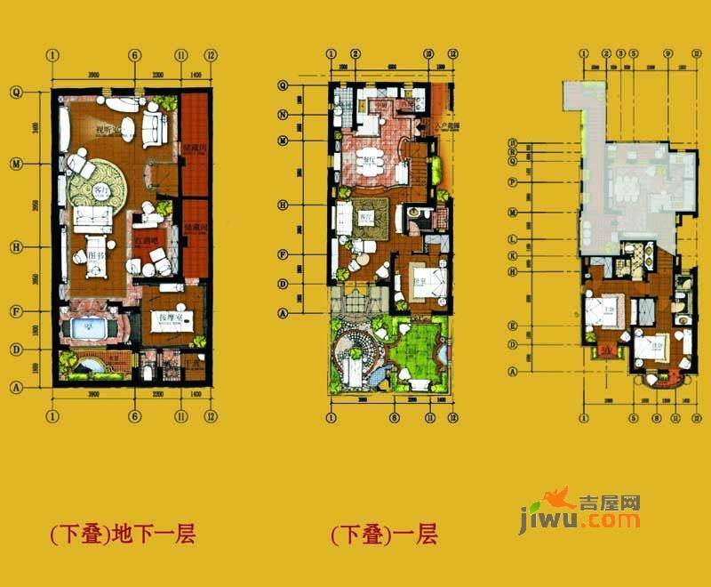 上置绿洲香岛原墅普通住宅158.2㎡户型图