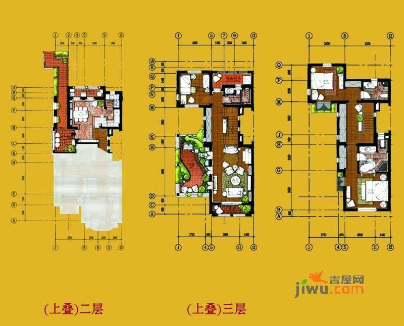 上置绿洲香岛原墅普通住宅152㎡户型图