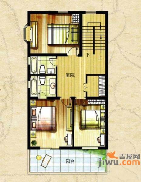 毕加索小镇普通住宅200㎡户型图