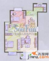 美岸栖庭2室2厅1卫97.5㎡户型图