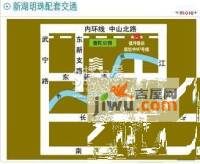 新湖明珠城三期晶钻水岸位置交通图图片