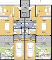 瀛通金鳌山公寓别墅3室3厅3卫190㎡户型图