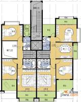 瀛通金鳌山公寓别墅3室3厅3卫190㎡户型图