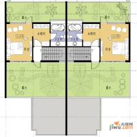 瀛通金鳌山公寓别墅4室3厅4卫230㎡户型图