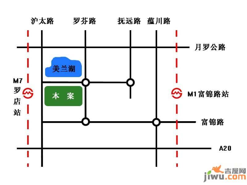 岭域岸香里位置交通图图片