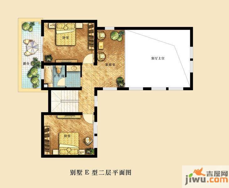 保利叶上海别墅3室0厅1卫233㎡户型图