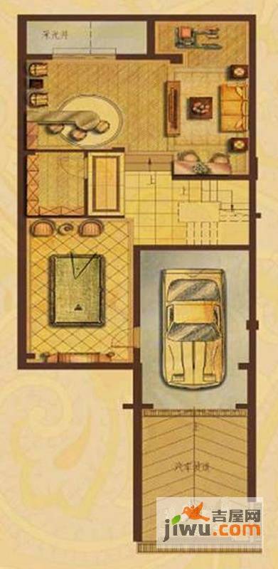 公园壹品(壹品观邸)3室1厅2卫190㎡户型图