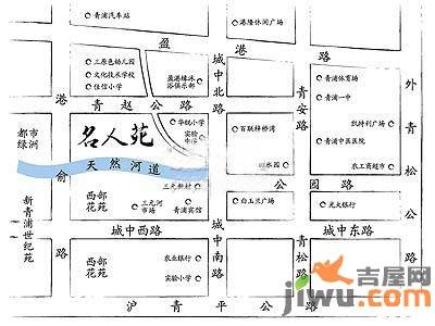 景港名人苑别墅位置交通图图片