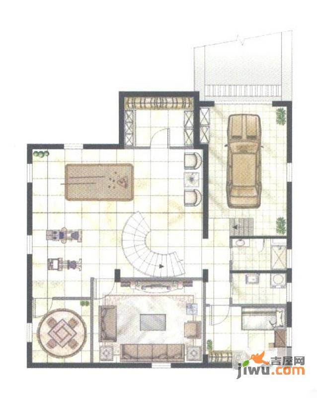 天鸿苑一期5室6厅6卫户型图