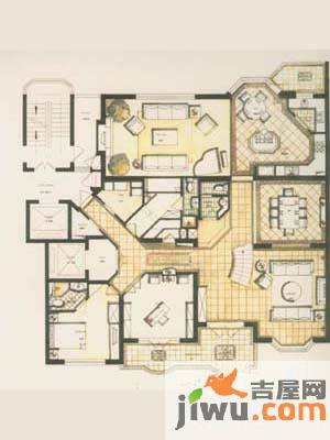 古北臻园6室4厅6卫450㎡户型图