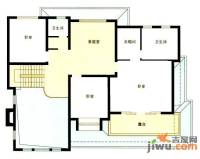 昌鑫花园四期5室2厅4卫349.8㎡户型图