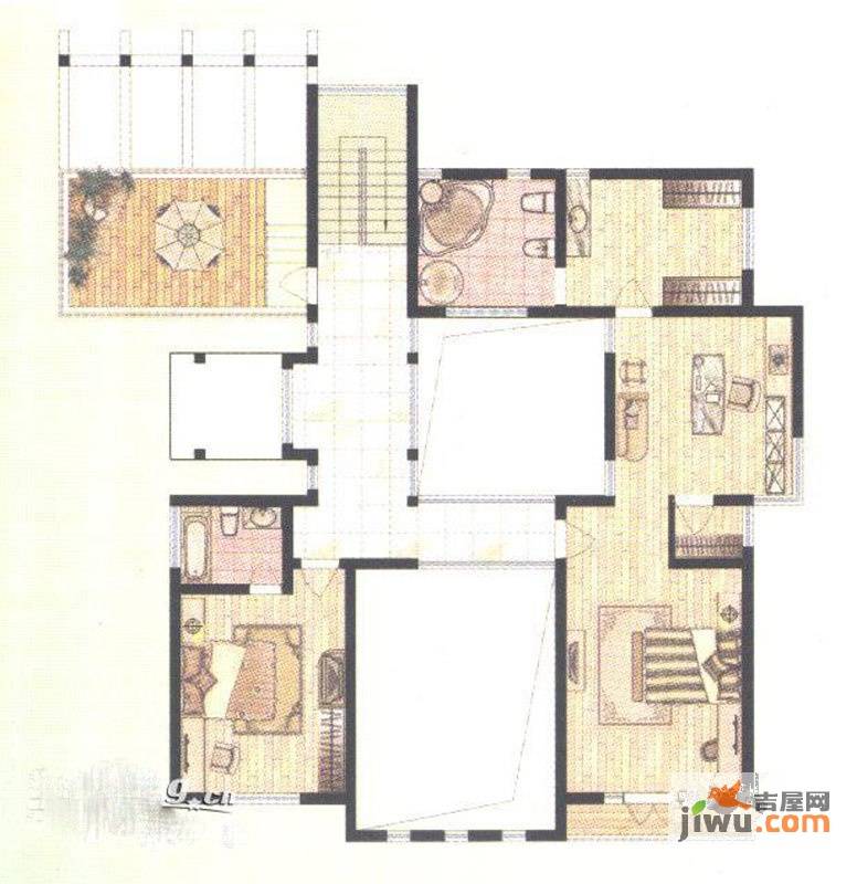 生茂养园别墅2室0厅2卫341㎡户型图