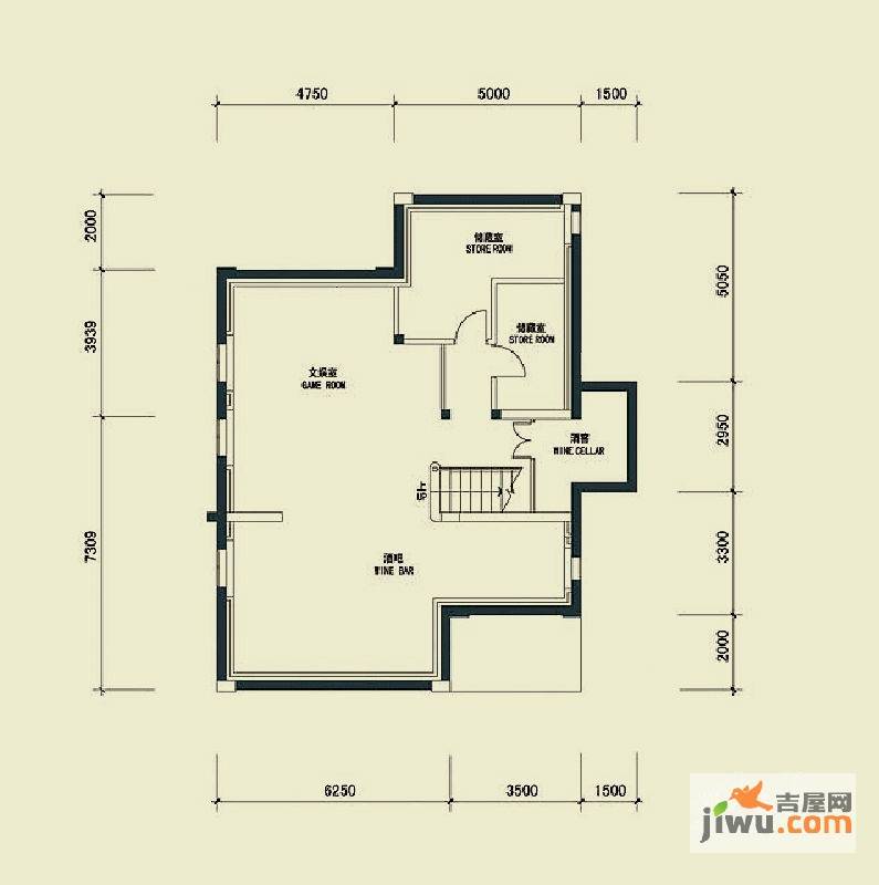 四季雅苑别墅6室2厅5卫303㎡户型图