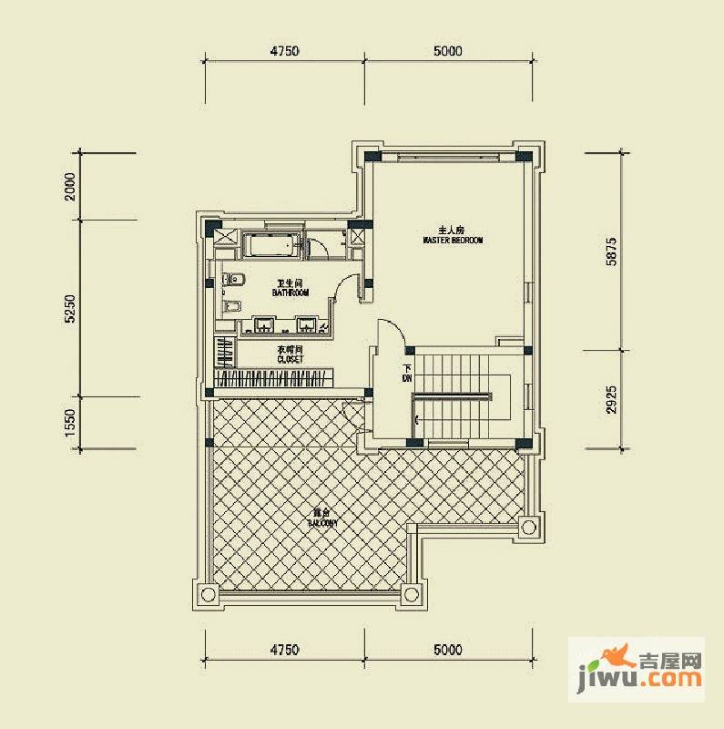 四季雅苑别墅6室2厅5卫303㎡户型图